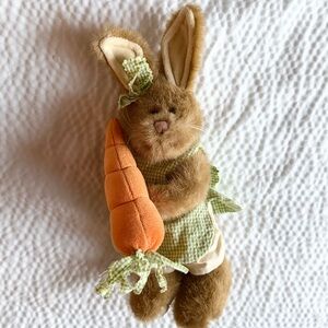 Vintage Retired Boyds Bear Miracle Gardenglow Rabbit Bunny Plush Easter Rare